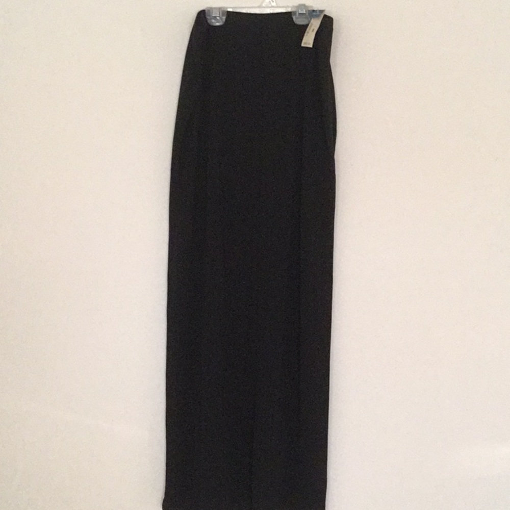 EDDIE BAUER Maxi jersey black skirt - size M